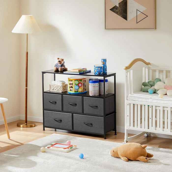 Grey TV Stand With Entertainment Center Storage Drawers Grey TV Stand With Entertainment Center Storage Drawers