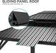 12x14 Ft Gazebo UVResistantCoating Galvanized Steel Outdoor