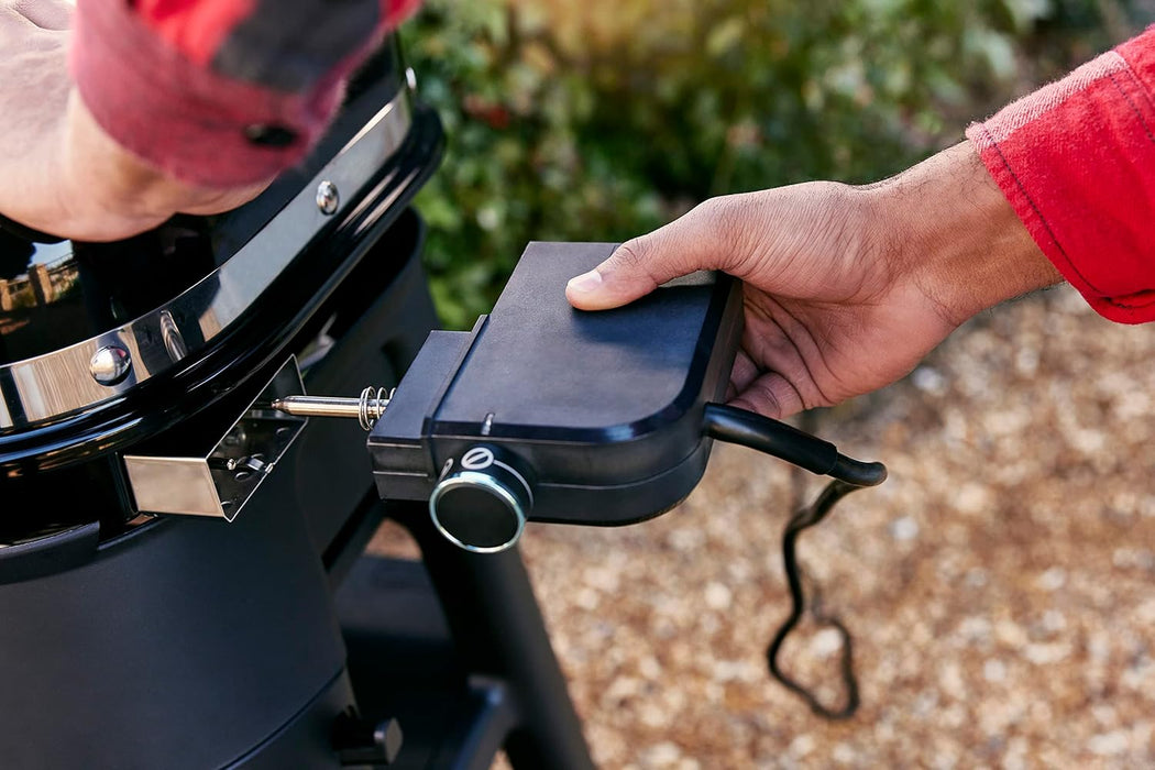 Weber Lumin Compact Outdoor Electric Barbecue Grill, Black - Great Small Spaces Such as Patios, Balconies, and Decks, Portable and Convenient