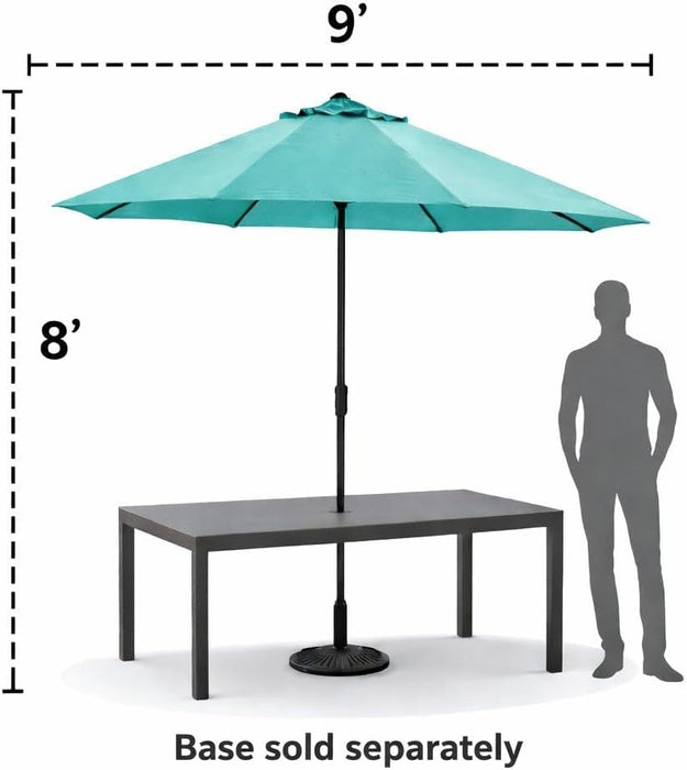 9 Ft. Tilt-And-Crank Umbrella