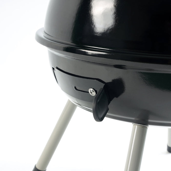 14.5'' Steel Portable Charcoal Grill, Black, New