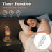 Candle Warmer Lamp with Timer & Dimmable 4-Level Brightness - Adjustable Height,For New Home Bedroom, Gifts for Women (Brown)
