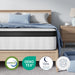 Twin Mattress, 10 Inch Medium Firm Twin Size Mattress in a Box, Hybrid Mattresses with Smarts™ Coil Pocket Springs for Motion Isolation, Strong Edge Support, Certipur-Us Certified