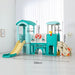 High Quality Children Amusement Park Kindergarten Plastic Play House with Slide Toy Kids Playhouse China Indoor Playground