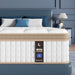 Queen Mattress, 12 Inch Cooling Hybrid Mattress in a Box, Medium Firm
