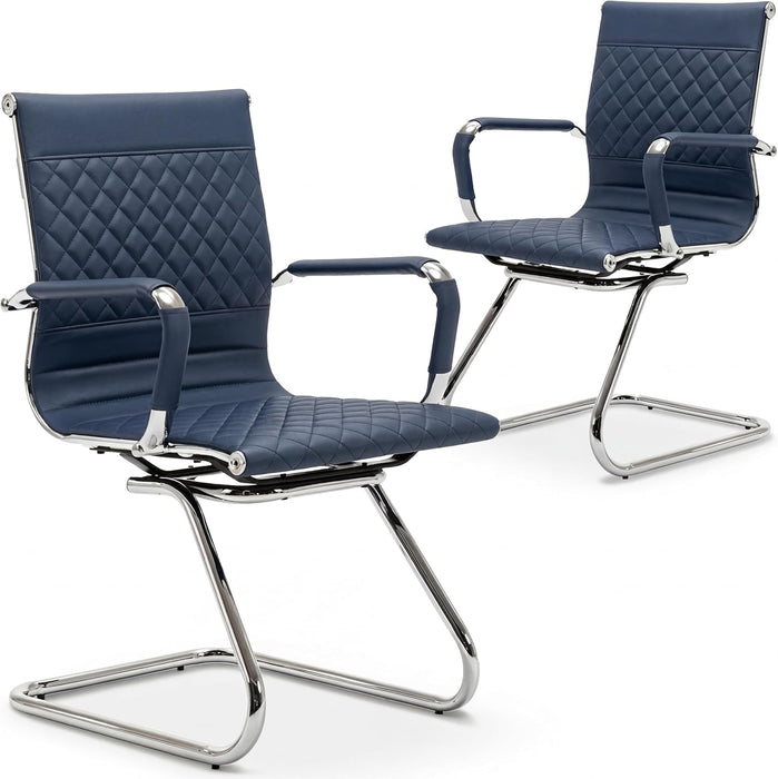 Ergonomic Navy Blue PremiumGrade Office Desk Chair