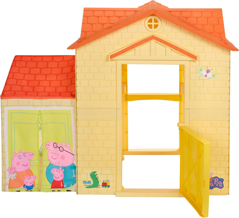 Peppa Pig Playhouse Indoor & Outdoor with Working Doors and Tunnel for Boys and Girls Ages 3+