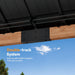 12x12 Cedar Gazebo With WeatherResistant Galvanized Roof