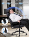 Office Chair Big and Tall, Executive Office Chairs Leather Heavy Duty,Black