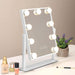 Vanity Mirror with Lights, Makeup Mirror with Lights,3 Color Lighting Modes Detachable 10X Magnification Mirror Touch Control,360°Rotation, White.
