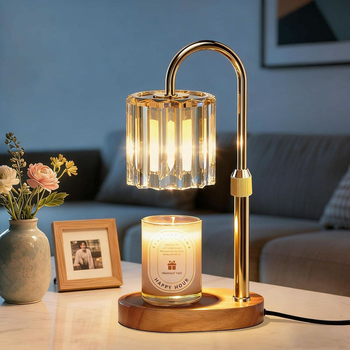Candle Warmer Lamp, with Timer Dimmer Adjustable Height, Birthday Gifts for Women Men, for Mom, Wax Melt Warmer for Home Decor Room Decor, Thanksgiving Gifts Christmas