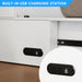White Queen Murphy Versatile CabinetBed With Mattress