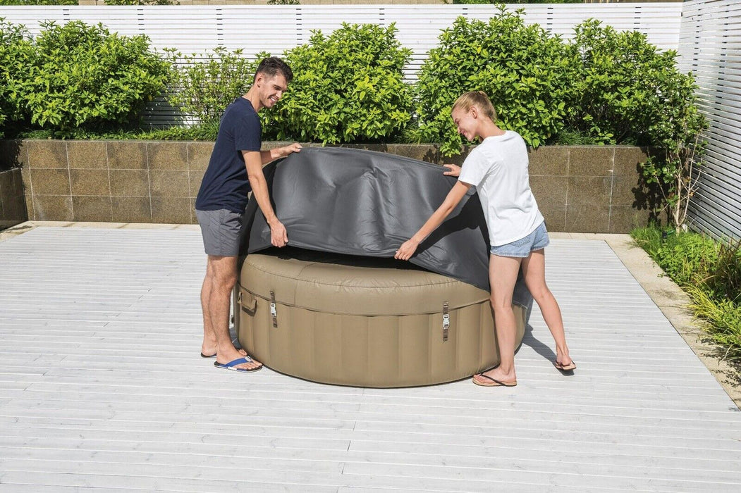 Lay-Z-Spa round Thermal Hot Tub Cover - 216Cm - Monaco, Santorini & St Moritz