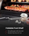 2026 Wood Pellet Grill & Smoker with PID V3.0 Controller, 459 Sq in Cook Area, Meat Probe, Foldable Shelf&Side Shelf, 8 in 1 BBQ Grill Outdoor Auto Temperature Control, Black, 450A