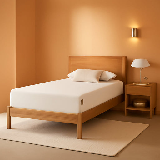 10 Inch Twin Green Tea Memory Foam Mattress, Medium Firm Feel