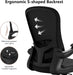 Ergonomic Office Chair, Comfort Swivel Home Office Task Chair, Breathable Mesh Desk Chair, Lumbar Support Computer Chair with Flip-Up Arms and Adjustable Height