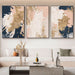 Abstract Canvas Paintings Blue Gold Pink Abstract Wall Art Abstract Pink Oill Painting Pink Blue Gold Abstract Pictures Wall Decor Pink and Blue and Gold Abstract Painting Modern Abstract Art No Frame