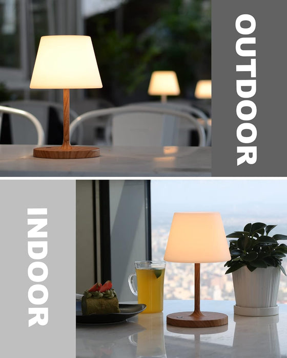 Outdoor Cordless LED Table Lamp Waterproof Rechargeable