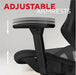 Dexley Ergonomic Mesh Task Chair, Lumbar Support, Swivel, Black