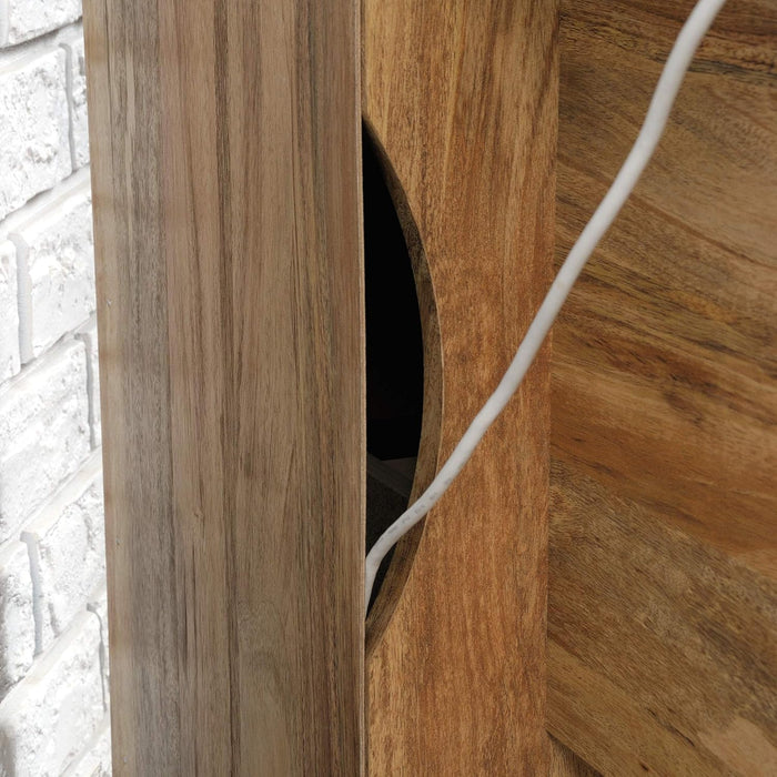 Cannery Bridge Desk Sindoori Mango Featuring Drawers