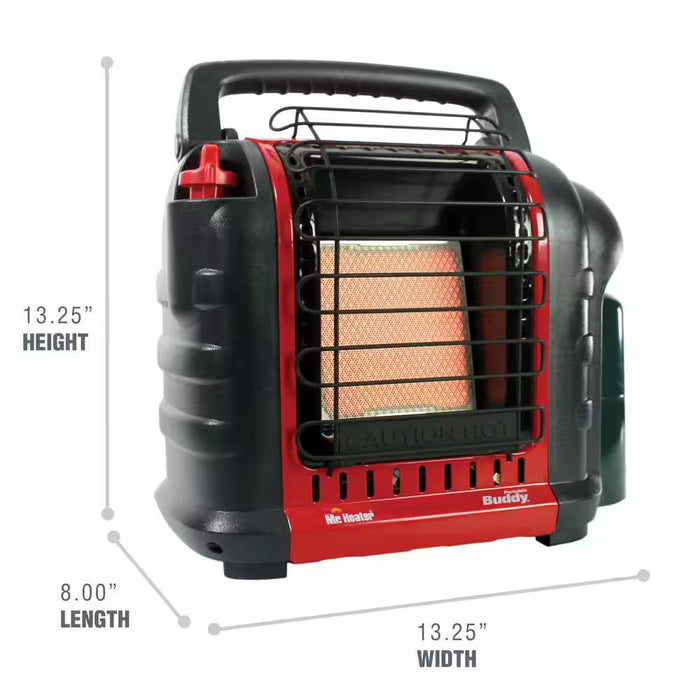 Portable Buddy 9,000 BTU Radiant Propane Indoor/Outdoor Space Heater