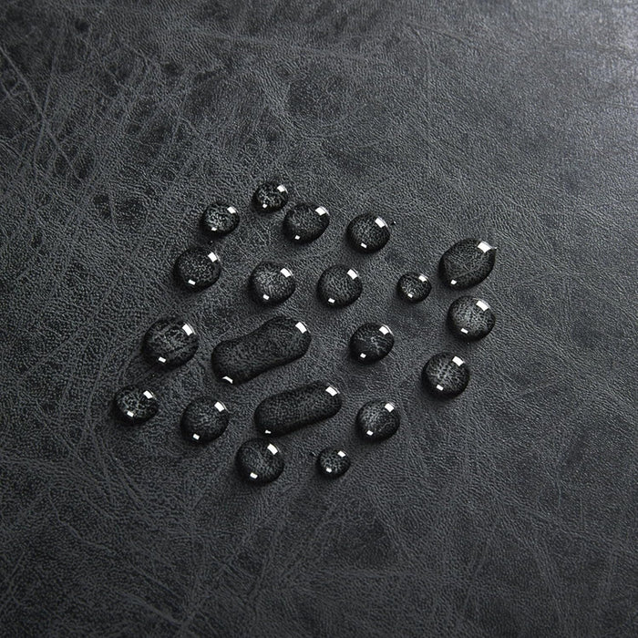 Counter Height Bar Stools 24'' Bar Stools Set of 2 Leather Bar Chairs Modern Upholstered Barstools with Back for Kitchen Counter, Dark Gray