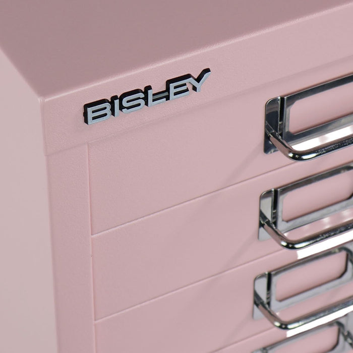 5-Drawer Steel Multidrawer Cabinet - Palest Pink