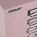 5-Drawer Steel Multidrawer Cabinet - Palest Pink