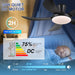 48" Blacklow Profile Ceiling Fans with Lights and Remote/App, Modern Flush Mount Ceiling Fans with Quiet Reversible DC Motor, Dimmable 3 Colors 6 Speeds for Bedroom Kitchen