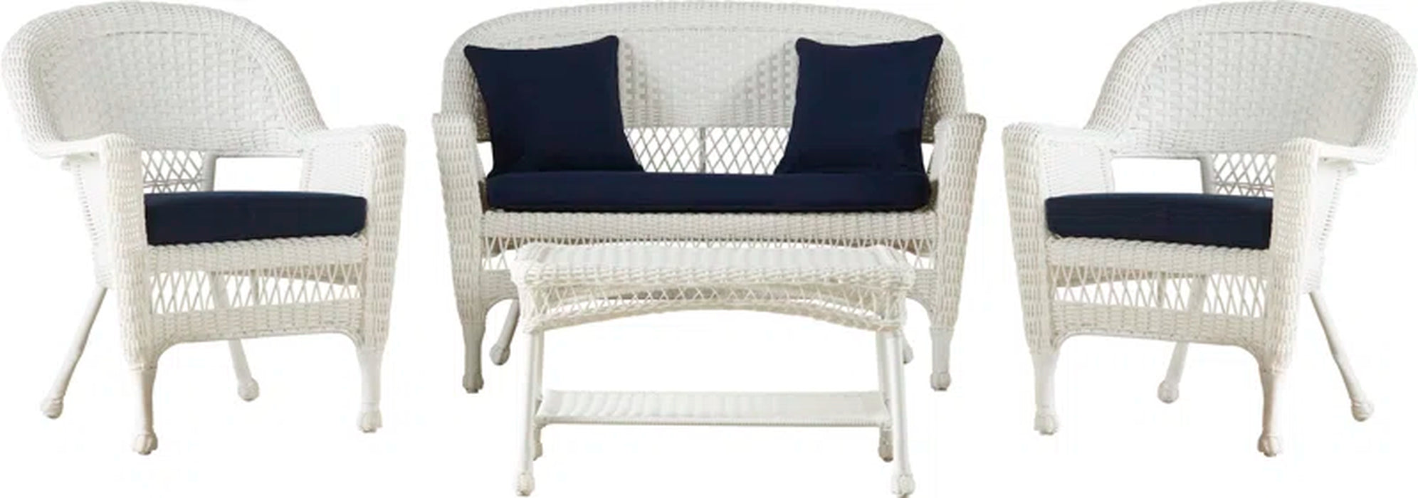 Cecilton 4 - Person Patio Conversation Sets with Cushions