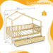 Montessori Twin House Bed With UnderbedStorage Deluxe