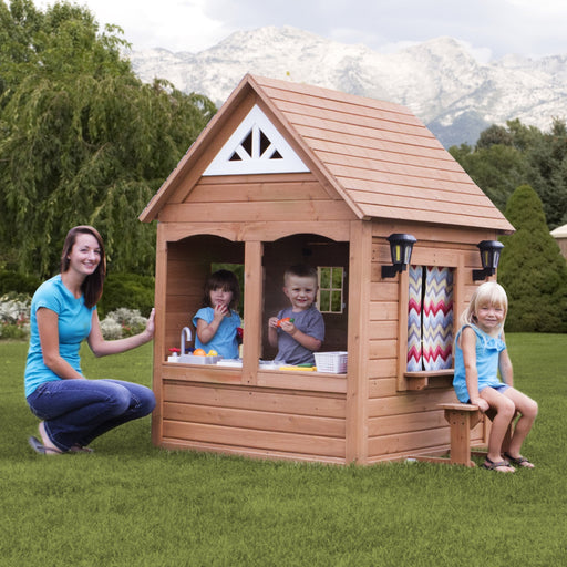 Aspen Wooden Cedar Playhouse