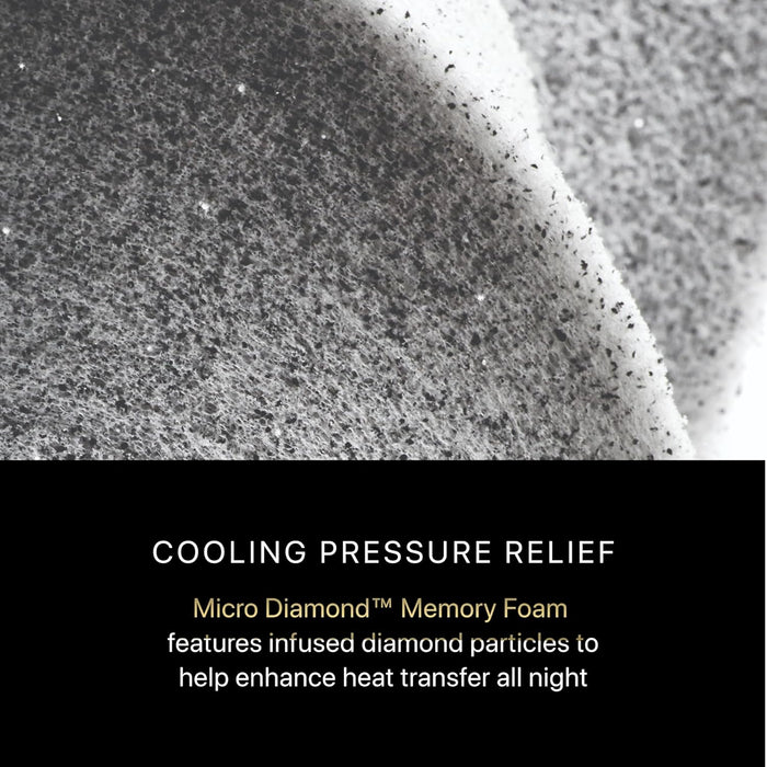 Black Series Three 14.25" Extra Firm King Mattress - Breathable, Cooling, and Supportive - Certipur-Us Certified, 100-Night Sleep Trial, and 10-Year Limited Warranty