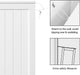Wooden Floor Cabinet, Side Storage Organizer with 4 Drawers and 1 Cupboard, Freestanding Entryway Storage Unit Console Table, Bathroom Furniture Home Decor, White