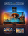 TV Backlight 3 Lite with Fish-Eye Correction Function Sync to 55-65 Inch Tvs, 11.8Ft RGBICW Wi-Fi LED Strip Lights with Camera, 4 Colors in 1 Lamp Bead, Voice and APP Control, Adapter