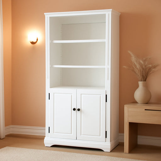 Newport Bookcase 6 Foot White