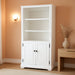 Newport Bookcase 6 Foot White