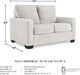 Twin White PremiumUltraVision MemoryFoam Sofa Sleeper