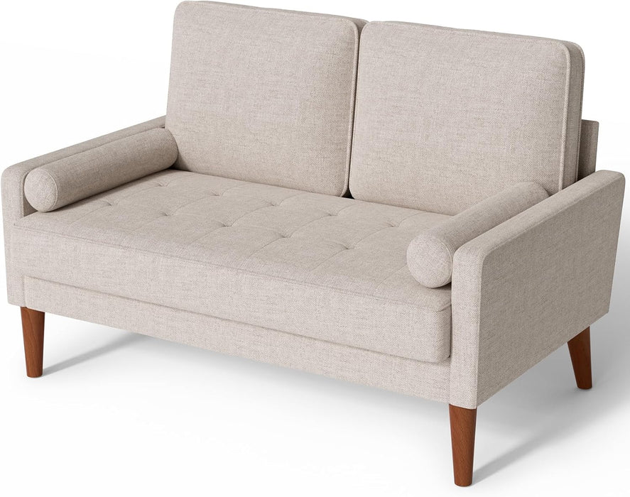 Modern Pink Loveseat for Small Spaces