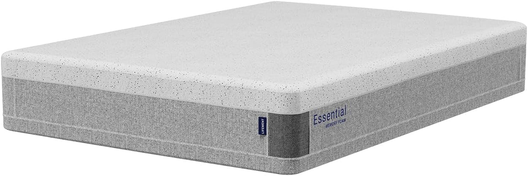 , Essential 12 Inch Graphite Infused Memory Foam Mattress, Medium Firm, Fiberglass Free, Pressure Relief, Safe & Certified Foams & Cover, 10-Year Warranty, Mattress in a Box, Full