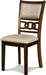 Solid Wood 5-Piece round Dining Set in Cherry Brown