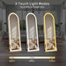 Full Length LED Light Floor Mirror, 56 x 20 Inches