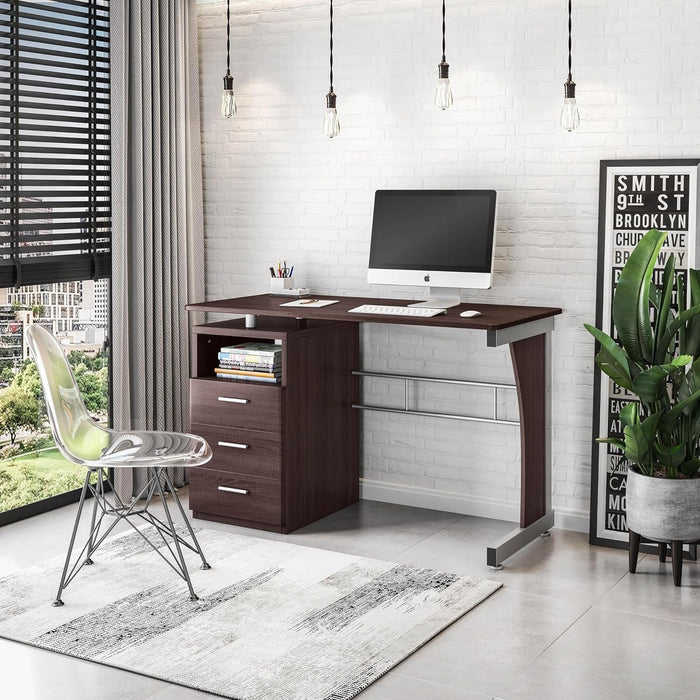 48 Inch Computer Desk with Drawers for Home Office - ShipItFurniture