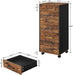 7-Drawer Wooden File Cabinet for Home Office