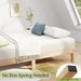 12 Inch Queen Solid Wood Platform Bed with Wooden Slats, No Box Spring