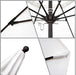 9' round Aluminum/Fiberglass Umbrella, Push Open,