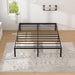 Metal Bed Frame,Queen Size Bed Frame with Storage Space,14 Inch
