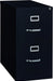 Hirsh Industries 25" Deep Commercial 2 Drawer Letter Size High Side Vertical File Cabinet Color: Black