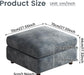 Modern Sofa Ottoman, Storage Couch Ottoman for Sectional Sofa, Multi-Functional Upholstered Footstool, Shoe Stool, Padded Seat for Living Room, Home, Apartment, Dorm, Office, 330LBS Capacity
