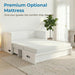 Queen MurphyStyle Cabinetry Bed USB Charging Station